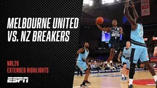NBL Mini: Melbourne United vs. New Zealand Breakers | Extended Highlights