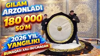 2026 YILDAGI SUPER 1+1 AKSIYA BOSHLANDI ULGURIB QOLING RAXIM OTA GILAMLARI GILAM NARXI ARZONLADI