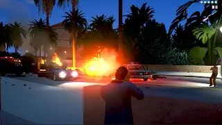 GTA VICE CITY 6 Star Police Ware 80s vibe