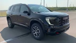 Black 2026 GMC Acadia AT4 Calgary AB Wolfe Auto Group | Stock Number: KE149558