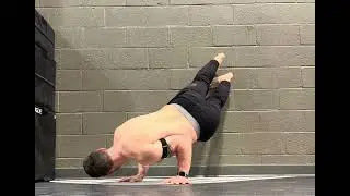QDR Feet on Wall Left