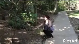 Feeding many stray monkey at Hindang Leyte cave