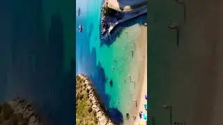 🇮🇹 Cala Moresca beach Sardegna Italy (also location for the Disney movie The little Mermaid)