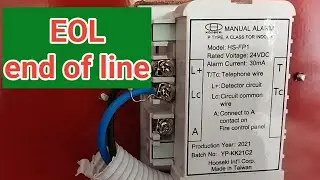 eol resistor titik ahir loop fire alarm