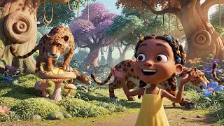 Five Little Cougars Hunt Hunt Hunt | Nursery Rhymes for Kids & Baby Songs