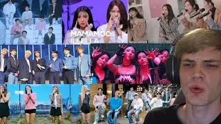 Кто лучшая вокальная группа третьего поколения? EXO, Mamamoo, Red Velvet, BTS, Blackpink, Twice, ...