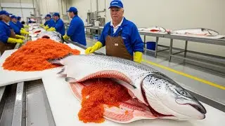 Inside the Largest Salmon Processing Plant &mdash; Filleting, Packaging & Retail