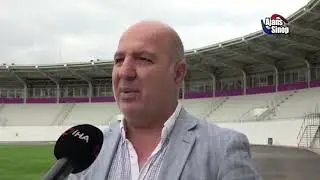 Sinop Şehir Stadyumu'nda sona gelindi.