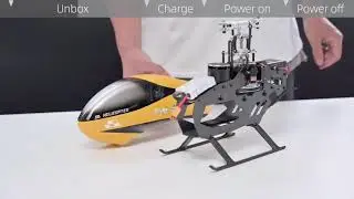 FLYWING FW450L-V2 H1 Flight control helicopter unbox and assemble