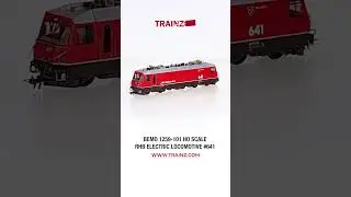 Bemo 1259-101 HO Scale RhB Electric Locomotive #641 #Trainz #modeltrains