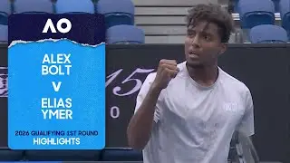 Alex Bolt v Elias Ymer Highlights | Australian Open 2026 Qualifying First Round