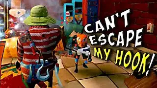 Epic Pursuits with the Butcher Neighbor: Intense Secret Neighbor Gameplay! 😤👀