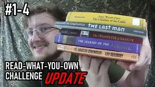 Read what you own challenge Catch-up! (BOOKS 1-4)