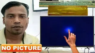 LED TV Panel repair, TV Screen has no light but backlight is OK #LSC320AN09_H03_Walton#SM4186ic