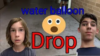 water balloon drop challenge!
