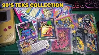 90&rsquo;s teks Collection Marvel cards