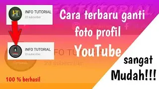 cara ganti foto profil di youtube | Terbaru!!!