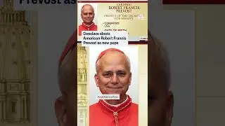 American Robert Francis Prevost elected to be the next pope and takes the name Pope Leo XIV