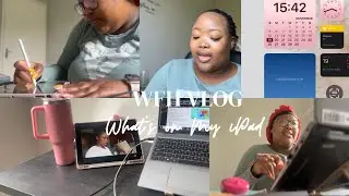 VLOG - What's On My iPad? | Work From Home Day in The Life of a Chartered Accountant