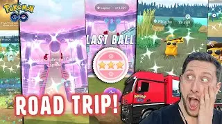 Pokemon GO Road Trip London WAS EPIC! HUNDO GMAX Lapras and Amazing EXCLUSIVE Shiny Pok&eacute;mon CAUGHT!