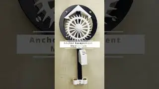 Anchor Escapement Mechanism - 3D Printed Art