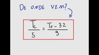 Como resolver um exercício de Termometria sem decorar fórmula - Escalas de Temperatura