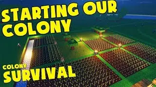 Colony Survival Starting our Colony - Colony Survival Alpha Gameplay - Let's Play Colony Survival