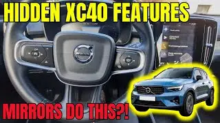 Volvo XC40 Hidden Features &ndash; Mirror Curb Tilt & Adjustable Tailgate Height