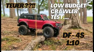 Drive & Fly Crawler 1:10 👍 DF-4S Varant - g&uuml;nstiger  Einstiegs Crawler erster Test....