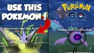 YOU HAVE TO USE VENOMOTH IN THE TWILIGHT CUP! Pokemon GO PvP Great League Battles