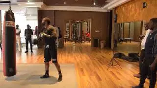 JUNIOR  ILUNGA MAKABU le coulisse d'un champion du monde.