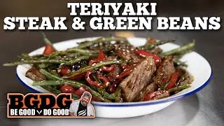 James Brace's Teriyaki Steak & Green Beans | Blackstone Products UK