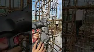 Max Twin tier Rb441t Gun with Tw1061t rebar tier wire reel