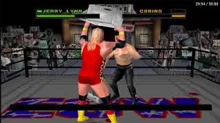 ECW Anarchy Rulz Xbox Series X Gameplay ( PS1 )