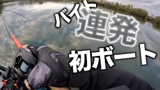 フランスで初ボート釣行してみたら、やばいバイトが丸見えだった！！ここでもエリー115SDは絶好調。
