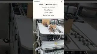 Used Post Press Machine | Stahl - TD78 6/4/2-PD-T for SALE @Machinedalal
