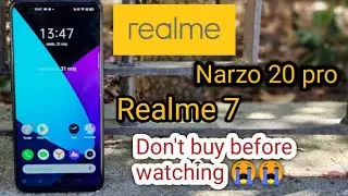 Narzo 20 pro & realme 7 biggest  problems 😭😡 dont buy before watching this|| screen flickering issue