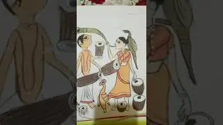 santhal painting | Creative Fairy