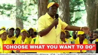 RUTO: GENZ CHAGUENI CHENYE MNATAKA, WENGINE WANANITUSI HAPA KENYA, NATAFUTIA WENGINE KAZI NG'AMBO