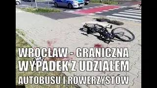 Policja i MPK #Wrocław o wypadku na Granicznej