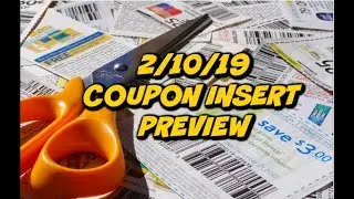 2/10/19 COUPON INSERT PREVIEW