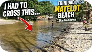 Trinidad&rsquo;s Hardest Beach to Reach: River Crossing: Matelot Secluded Beach 🇹🇹
