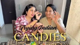 Trying Indian Candies for the first time | Ritu Mehta Vlogs #candies #trending #challenge