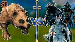 NEW Bear vs Every Mini-Boss | Valheim Mob Battle
