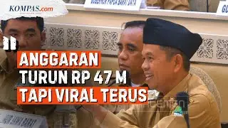Disebut Gubernur Konten, Dedi Mulyadi: Anggaran Turun Rp 47 M tapi Viral Terus
