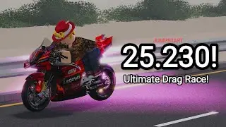 [JUMP START] 25.230! Ultimate Drag Race | Roblox Moto Trackday Project