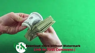 Money Dollar Green Screen Video
