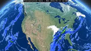 US weather forecast two week outlook -  GFS Run: 2025-12-31 00z