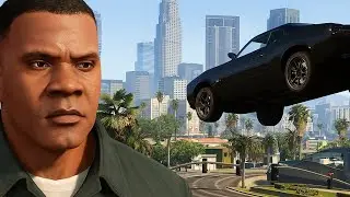 Franklin&rsquo;s Kill Mission & EPIC Car Stunt in Cinematic Angle | GTA 5 PS5 Ultra Graphics