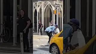 This should be an ad for CitiBike. Durability test: check. ✅